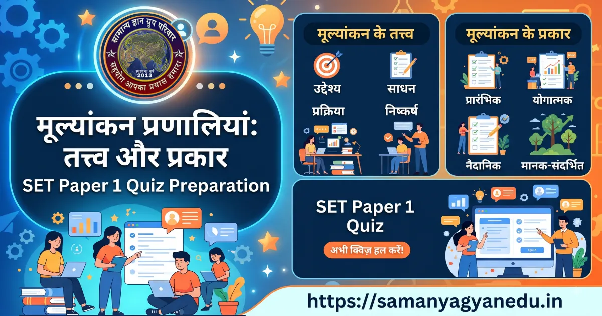mulyankan-pranaliyan-tatva-aur-prakar-set-paper-1-quiz mulyankan-pranaliyan-tatva-aur-prakar-set-paper-1-quiz
